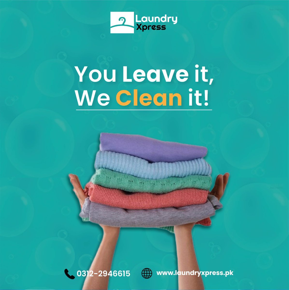 laundryxpresss's tweet image. Welcome to Laundry Xpress, your one-stop shop for all cleaning needs. Experience the epitome of cleanliness and convenience with our expert services. Your space, our priority!  laundryxpress.pk   
#LaundryXpress #CleaningServices #SpotlessClean #OneStopShop