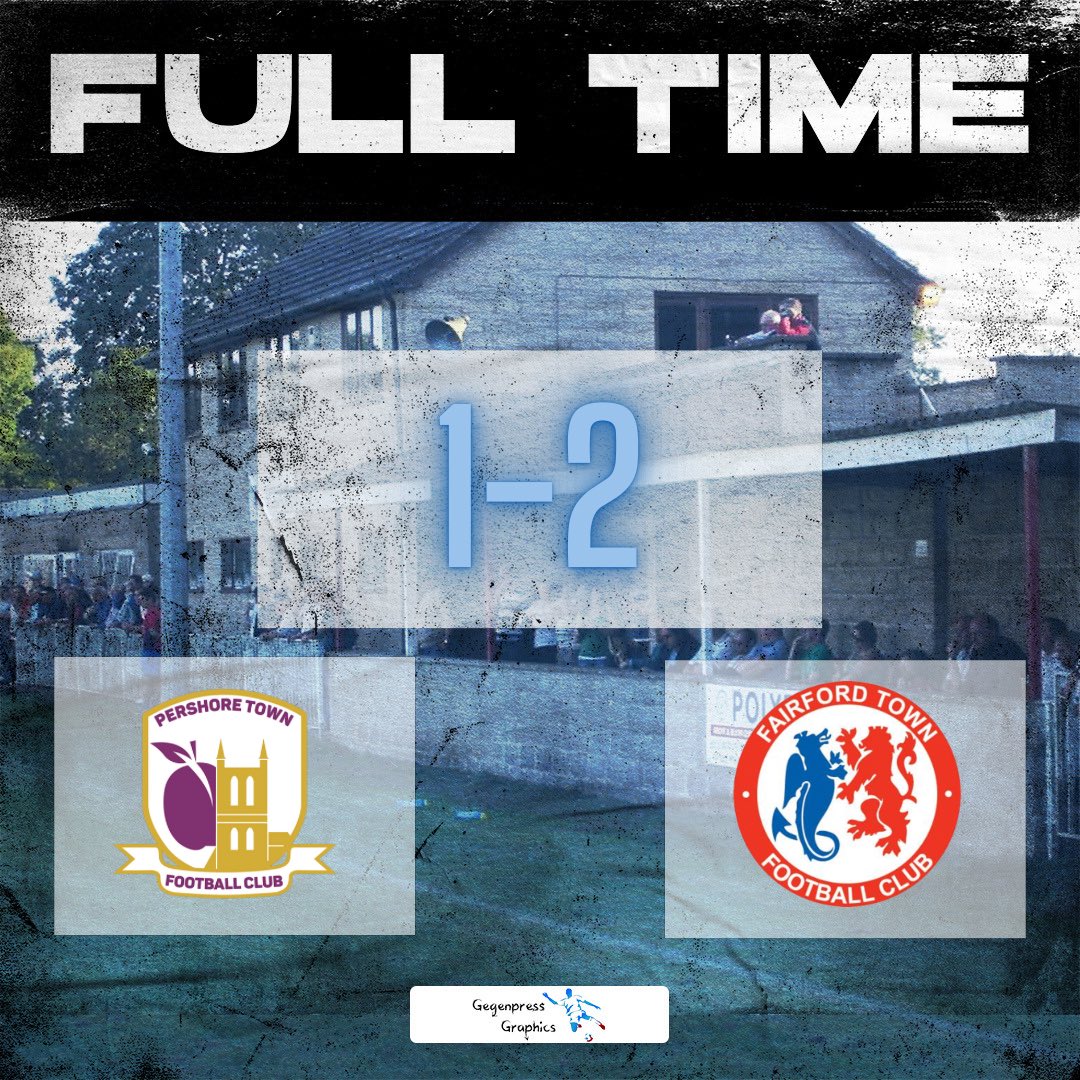 Full Time - Pershore Town 1-2 Fairford Town

It’s an absolutely fantastic result for the lads on the road. After going down to 10 men after 25 minutes everyone to a man has dug in and produced a great result. Goals from Lawrence and Shutt.

🔴⚪️