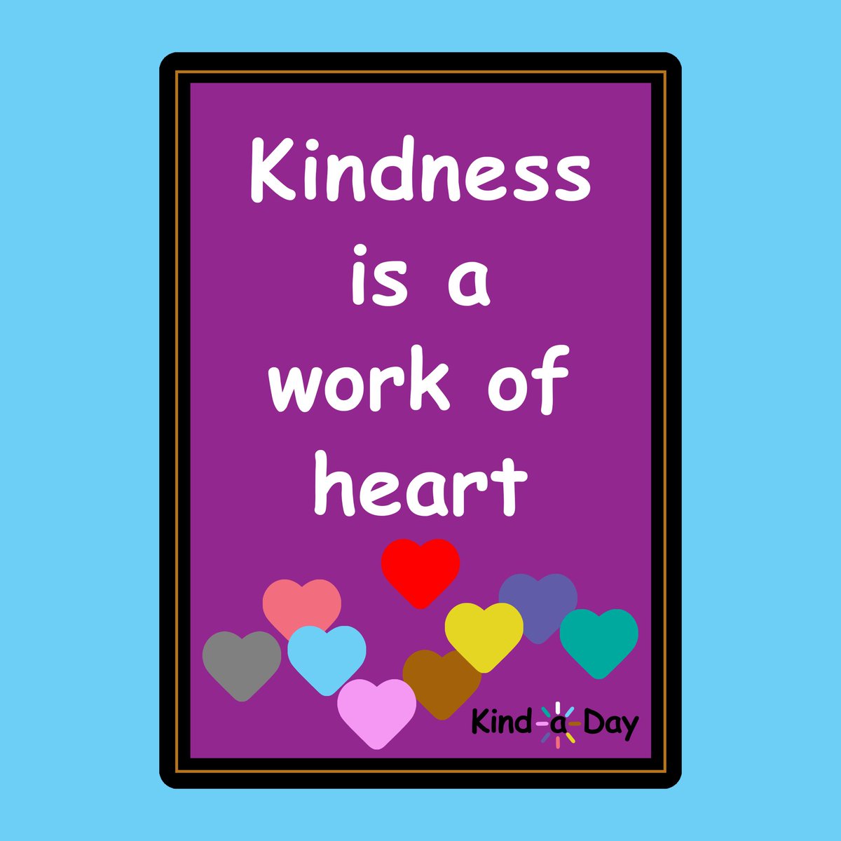 Kindness is a work of heart 💕 
 
#workofheart #WorkOfArt #kind #kindness #ActsOfKindness #SpreadKindness #BeKind #KindnessMatters #ChooseKindness #RandomActsOfKindness #kindnesswins #kindaday #kindnessalways #kindnesseveryday #kindallthetime #loveandkindness