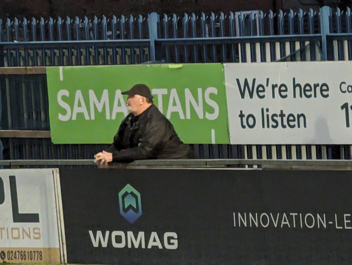 sledwich's tweet photo. @StNeotsTownFC  want to extend our thanks for the great hospitality shown today at Coventry united and should anybody need to discuss anything following today's demolition, we have our man on hand to talk. https://t.co/Q0FmWFJ2ty