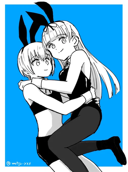 お題『バニー』 双子ちゃん #ブラクラ週ドロ