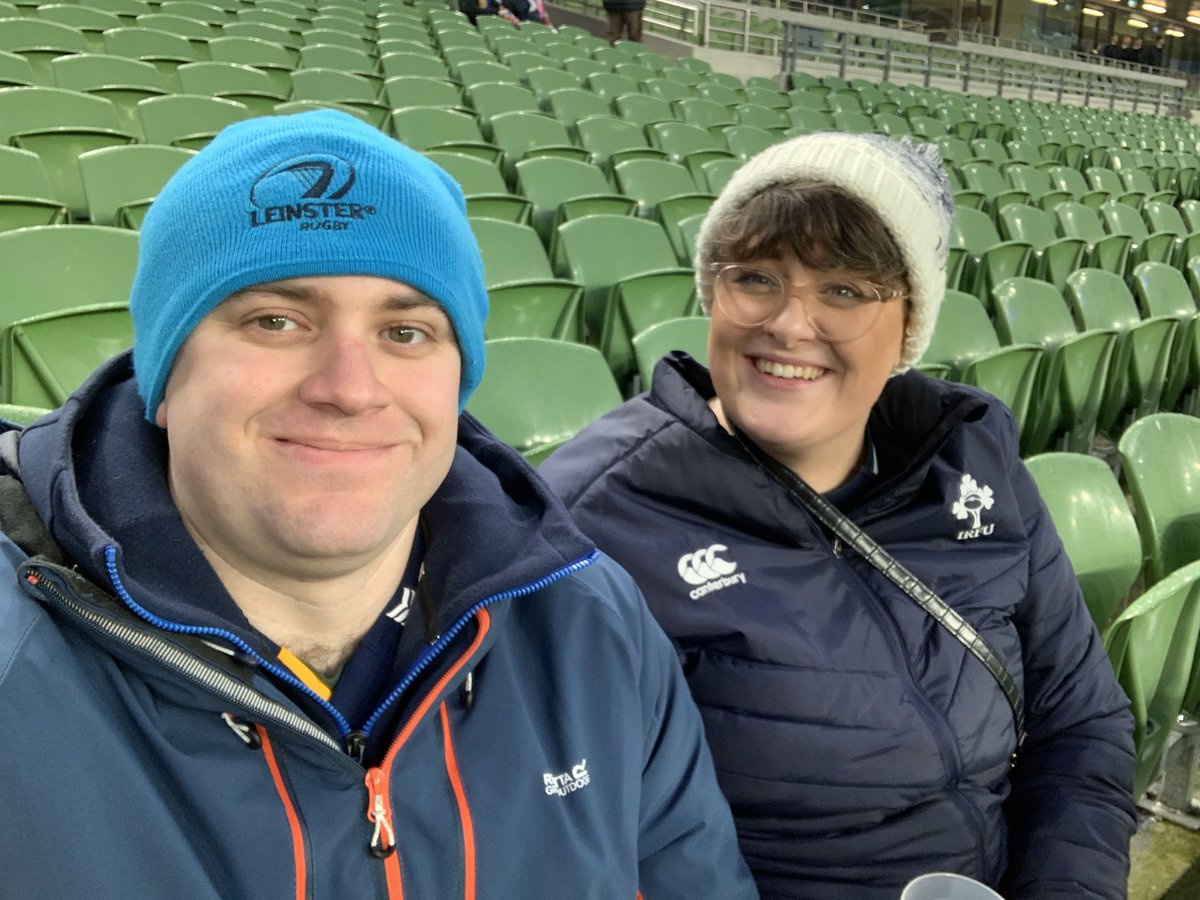 josephcottrell1's tweet photo. Celebrating turning 30 at the Aviva watching Leinster! Come on! #FROMTHEGROUNDUP https://t.co/7wFyp70EuO