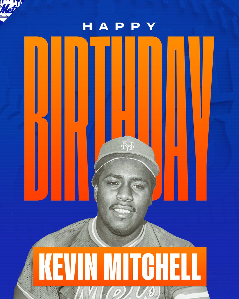 ¡Feliz cumpleaños, Kevin Mitchell! 🥳