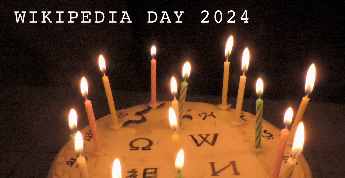 Every year on or around 15 January, communities of @Wikipedia contributors organize their own parties to celebrate the free encyclopedia's birthday. Take a look at the list of meet-ups to find an event near you. ⬇️ w.wiki/8ohP