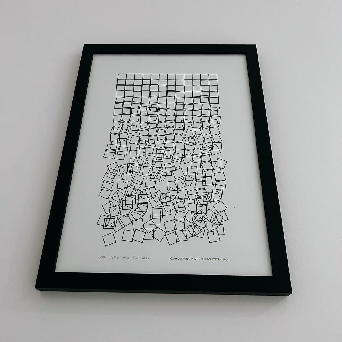 rolandharwood's tweet photo. I’m very pleased with my new Andrew Sleigh print (after George Ness) #GeorgeNess #ComputerGrafik https://t.co/oXquLLodNh