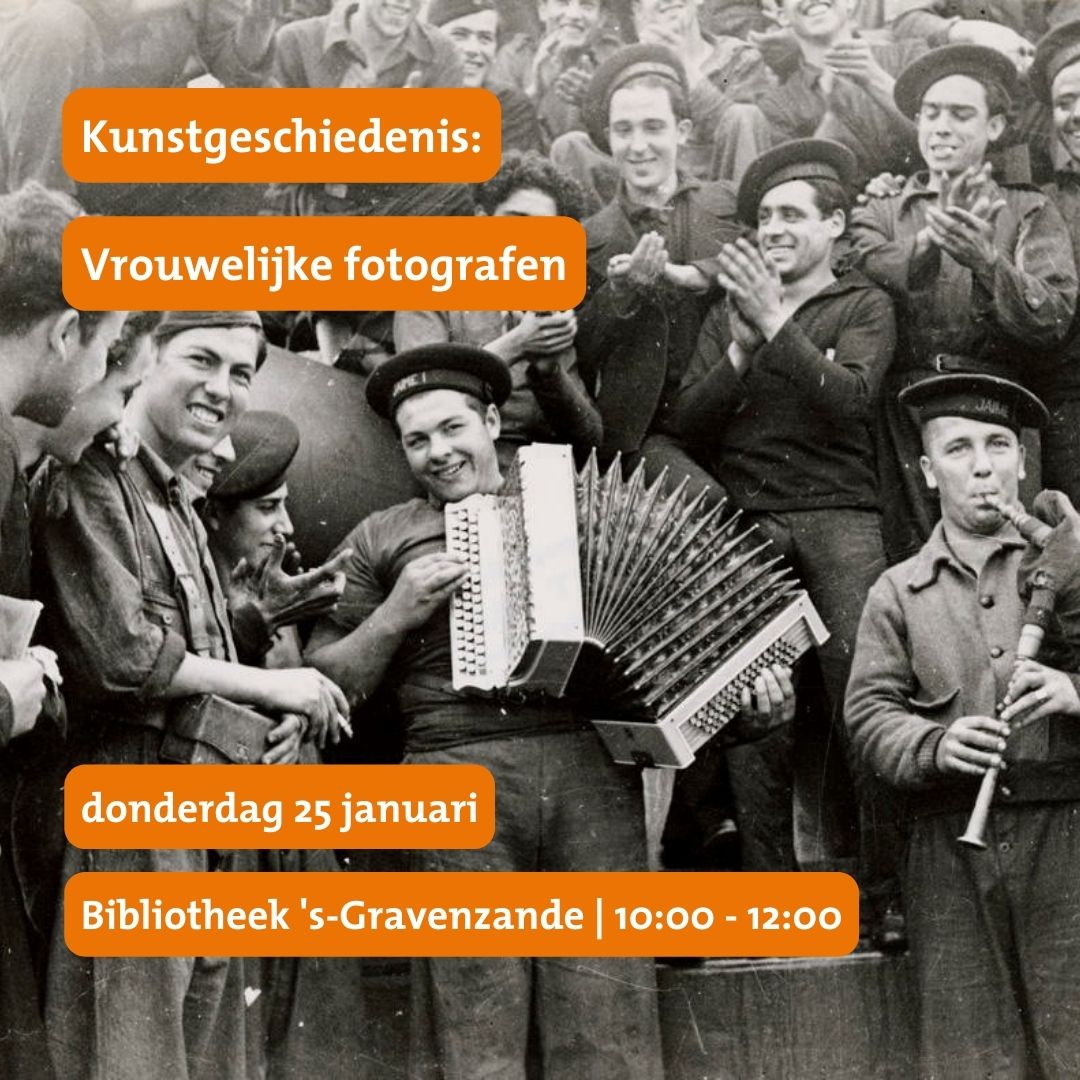 Wist je dat met name vrouwen de pioniers waren in de fotografie in alle tijden en genres. Kunsthistoricus Hoo Man Chan neemt je mee in het werk van vrouwelijke fotografen, naar aanleiding van een tentoonstelling bij het Nationaal Archief.
Aanmelden via bit.ly/3RNeALi