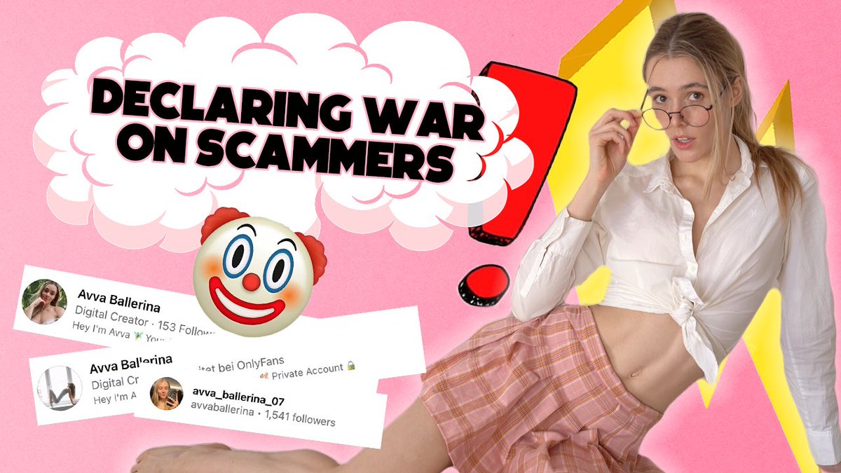 I NEED YOUR HELP GUYS!!🫶🏻🫶🏻 I am declaring WAR on all of these BOTS AND SCAMMERS!!⚡️💥 how to be part of my army?💕💕 watch my latest Youtubevideo! —-> youtu.be/UFpUTfqh-Yw