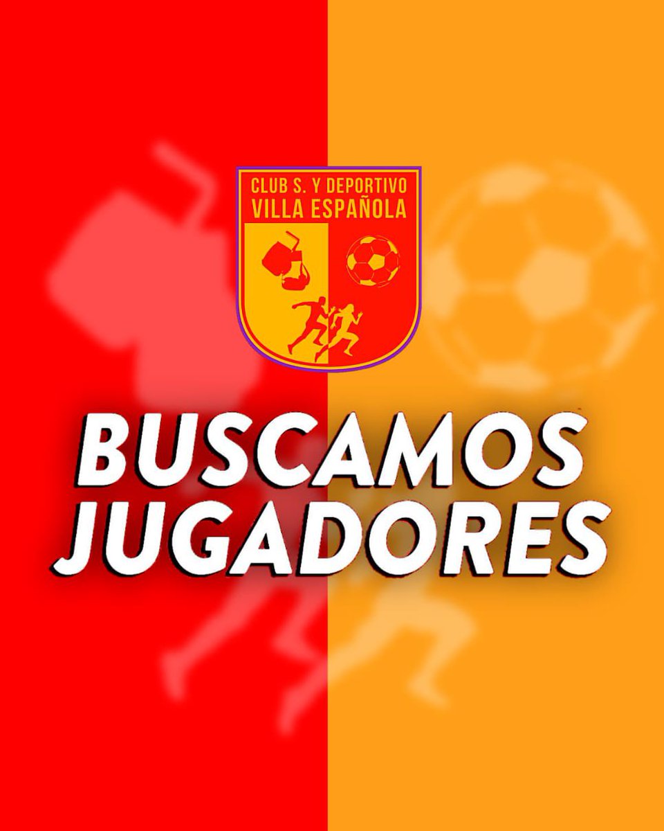 VillaEspeSports's tweet photo. Buscamos players en todas las posiciones 

Requisitos 
*version ps4 
* micrófono 
*escuchar, atender y entender 
*disponibilidad de domingos a jueves 

#CulturaDeBarrio♥️💛💜 https://t.co/ql5jbP7Zi3
