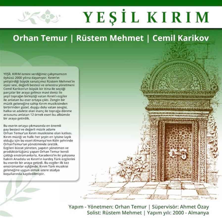 qha_kirimhaber's tweet photo. Kırım’ın eşsiz sesi Rüstem Mehmet'in "Yeşil Kırım" albümü çıktı

🔗https://t.co/rchtID2lFW https://t.co/jWzT1YI8Pa