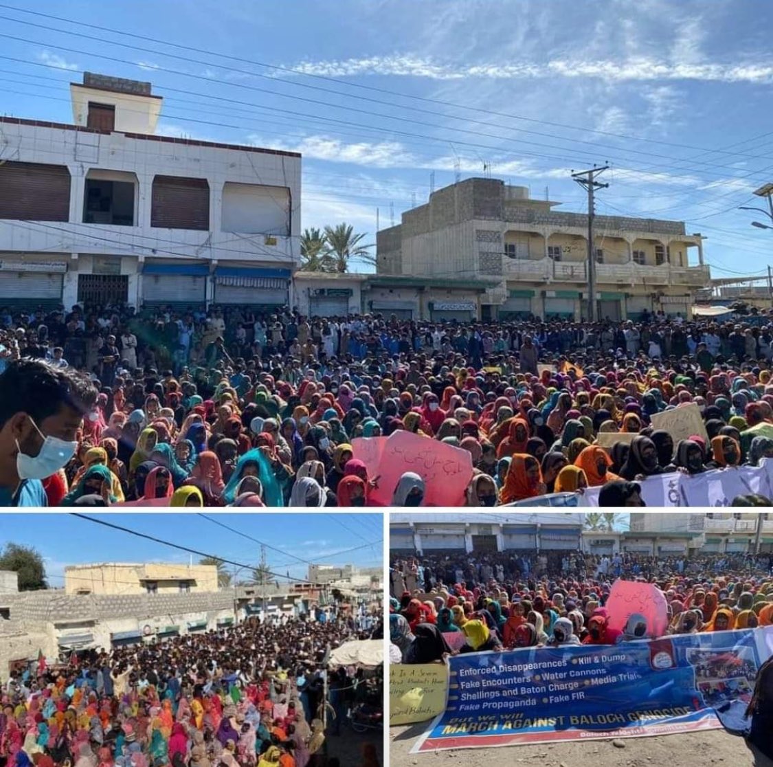 حلات و اقعات کو سمجھنے کیلے  76 گھنٹے کاپی ہیں مگر بدنصیبی سے مملکت خداد کو 76 سال گزرنے کے باوجود بات سمجھ مین نہین اتا کے بلوچستان کے سیاسی مسلے کو بازور طاقت نہ دبایا جا سکتا نہ ہی بازور طاقت حل کیا جاسکتا #westandwithbalochmarch