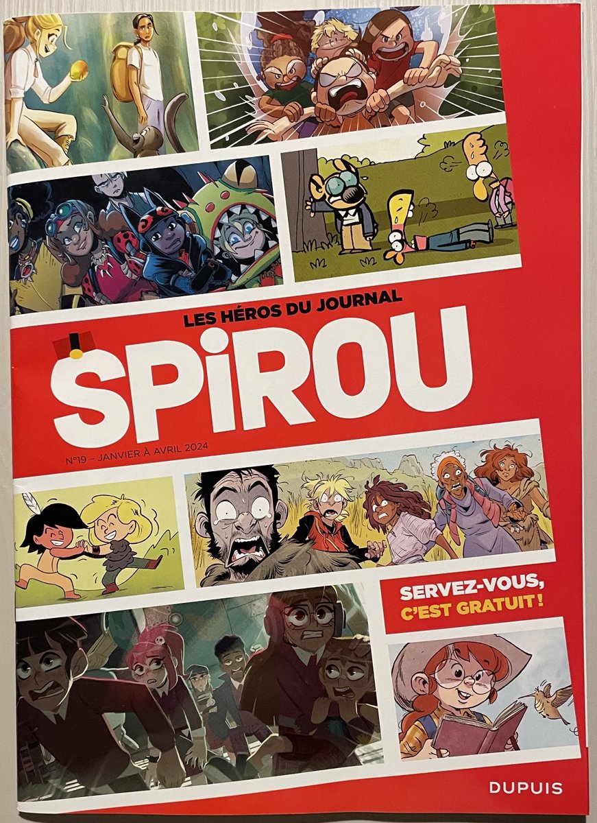 3gr3S_S3rg3's tweet image. 2)

D’après l’oeuvre d’Egdar  Poe
- La maison Usher + ex-libris 🤩
#JeanDufaux #JaimeCalderon @DelcourtBD 

- Le journal Slumberland avec deux entrevues #delaf et @Didier_Alcante 🤩👌🏼

- Les héros du journal Spirou 
N. 19 janvier / avril 2024