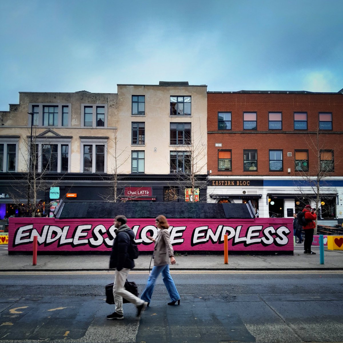 Endless Love
Stephenson Square #NorthernQuarter #Manchester 
By graffiti artist Jay Sharples