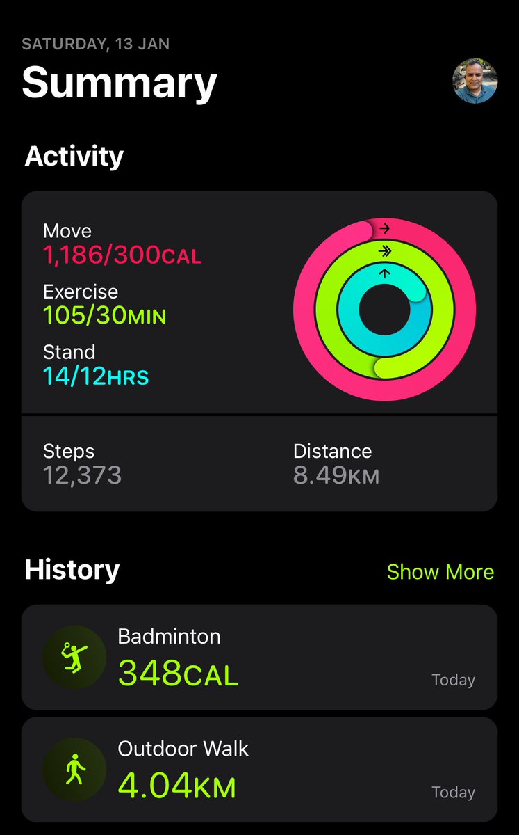 TakkalakiPavan's tweet photo. #CloseYourRings @RingInTheNewDay #AppleWatch #ActivityApp https://t.co/hYAHlASqW6