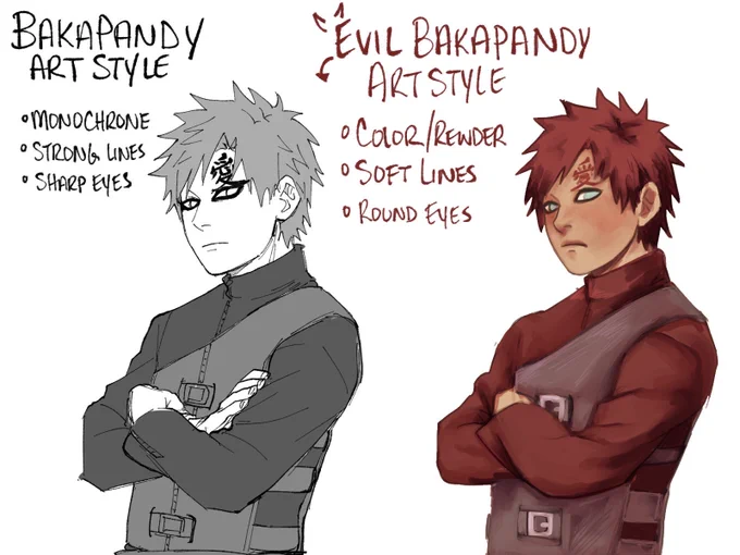 Late Day 11 of #dailygaara2024 with the evil art style meme.