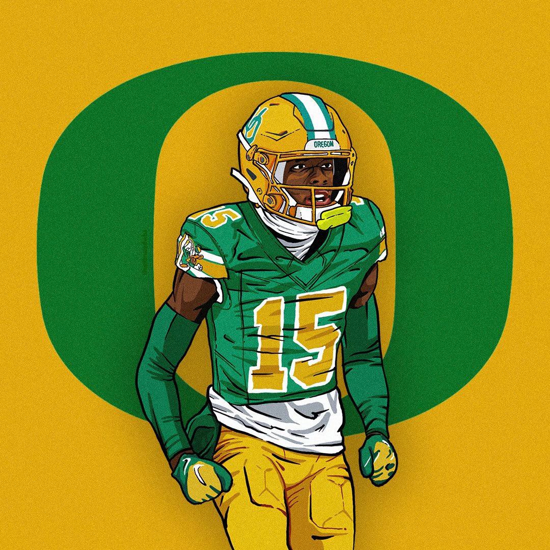 GO DUCKS 🦆 We’re coming for EVERYTHING 😈🔥 This is my first Duck illustration. Took a couple of hours. Like and retweet if you’re feelin it ⭐️