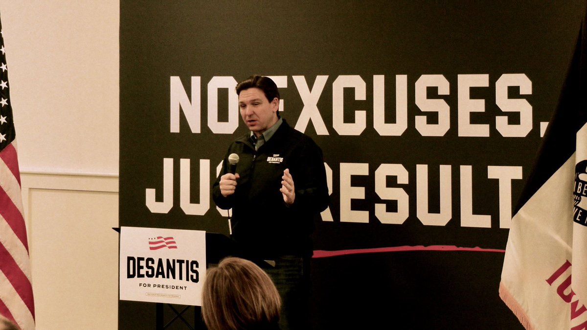 WEBN covered Ron DeSantis’s remarks at the Northside Conservatives Club meeting early yesterday morning in Ankeny. Despite winter weather conditions, voters still gathered to hear from the Florida governor. 

webn.tv/2024/01/12/des…