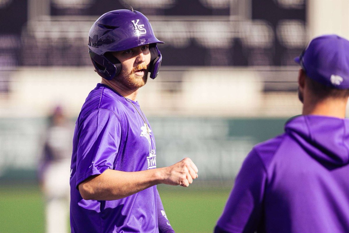 KphillipsKev's tweet photo. Still grinding #30! Tell the umpires in heaven to tighten it up. 💜 you man! #Guad https://t.co/sft9468Hqw