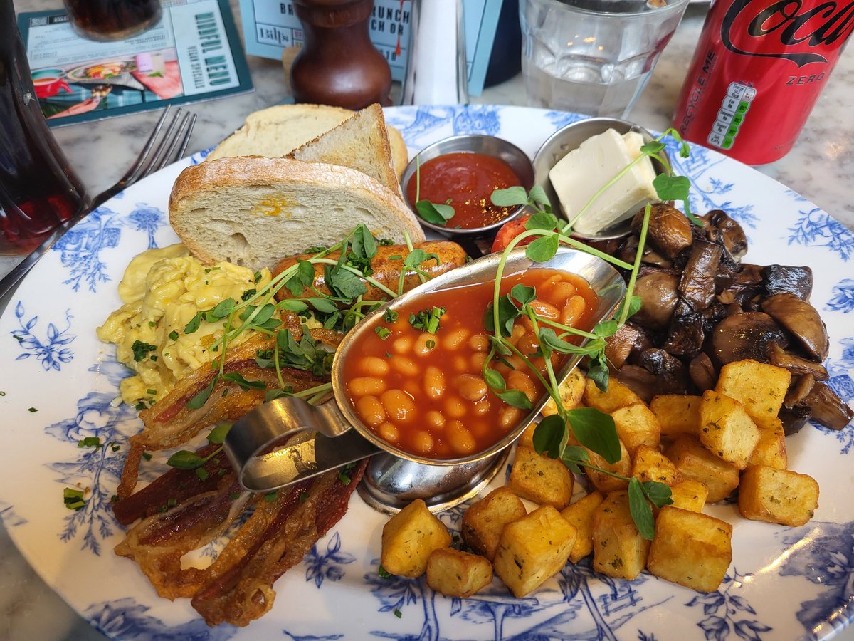 Brunch at bills this was delicious 😋 #vegan #Veganuary2024
