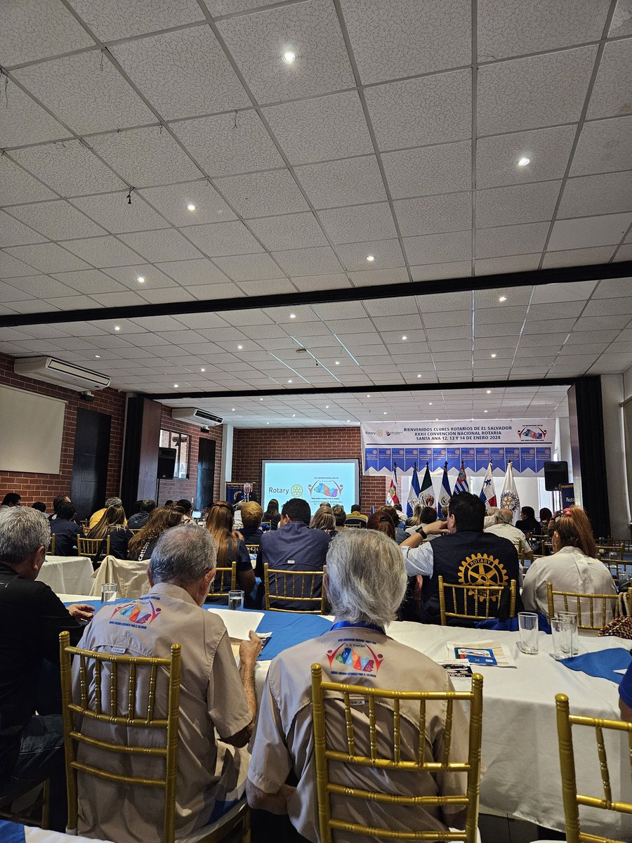 Convención Nacional de Rotary en la Ciudad de Santa Ana.