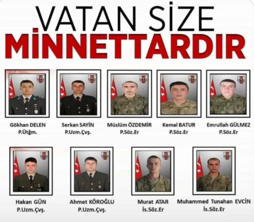 ibrahimYagan63's tweet photo. Kahraman Şehitlerimizin ruhları şad mekanları cennet olsun inşaallah....

Allah Devletimize Milletimize zeval vermesin, birlik beraberliğimizi daim eylesin inşaallah..... https://t.co/26XNM6K2OS