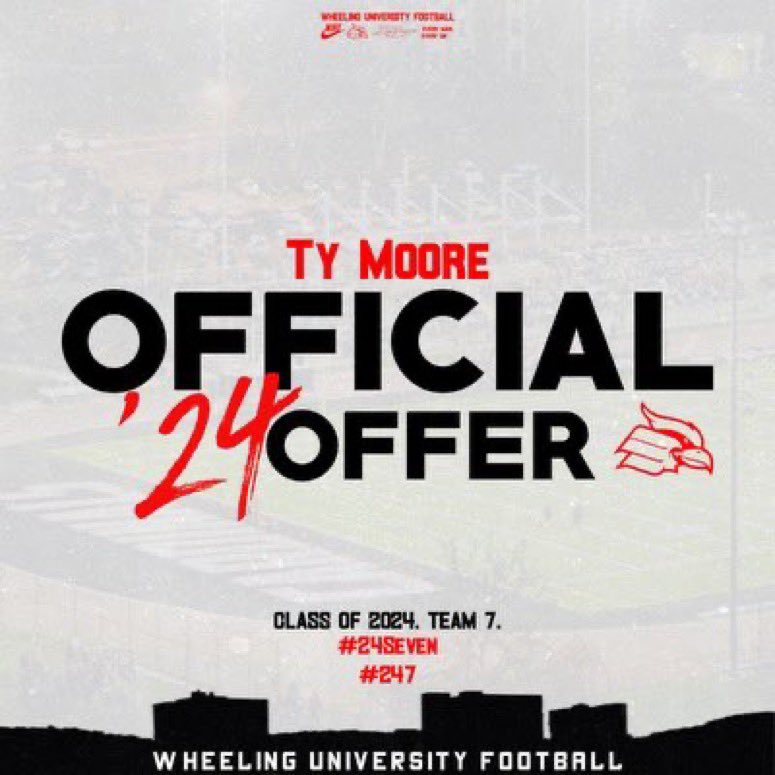 Blessed to have received an offer from Wheeling University! <a href="/CoachBruneyW_U/">Zac Bruney</a>