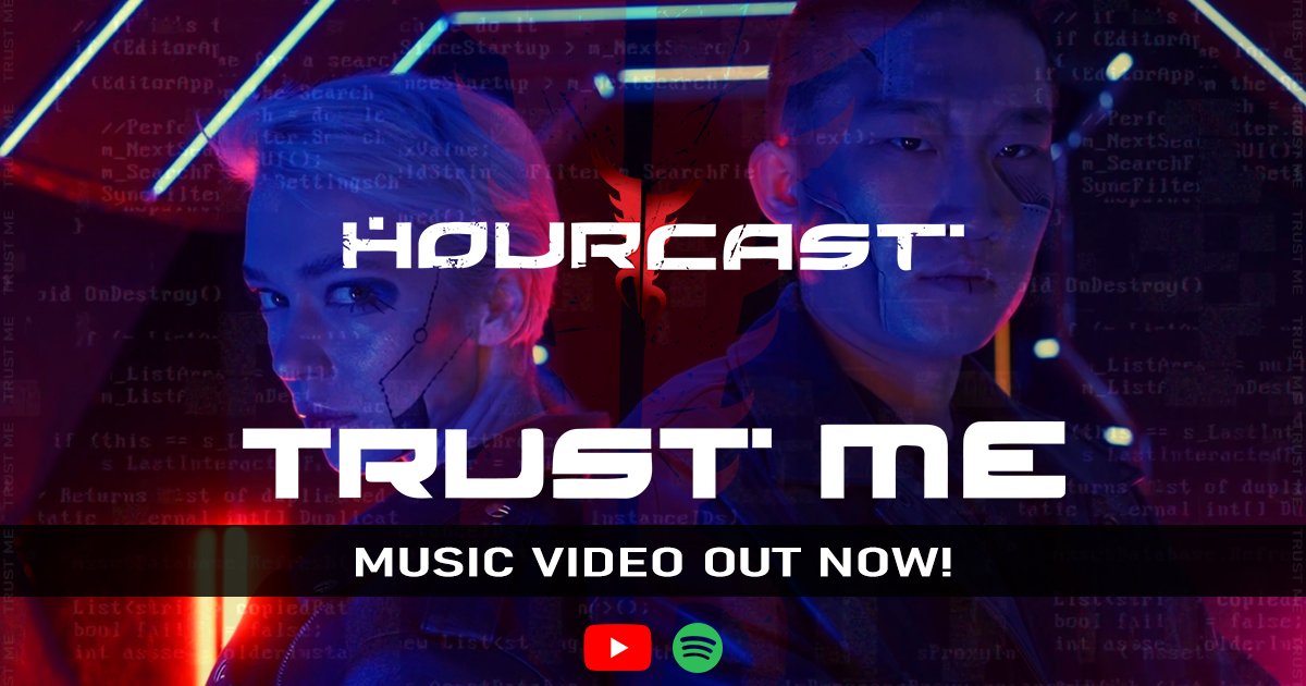 HourCast's tweet image. HourCast - "Trust Me" [Official Music Video] Is LIVE! Like and Subscribe for HourCast exclusives, and stay tuned for more HourCast music coming in 2024! 🤘🤘🤘
youtube.com/watch?v=pNF3ge…
#TrustMe #hourcast #badass #bostonmetal #newsongs #unreleasedmusic #musicvideos