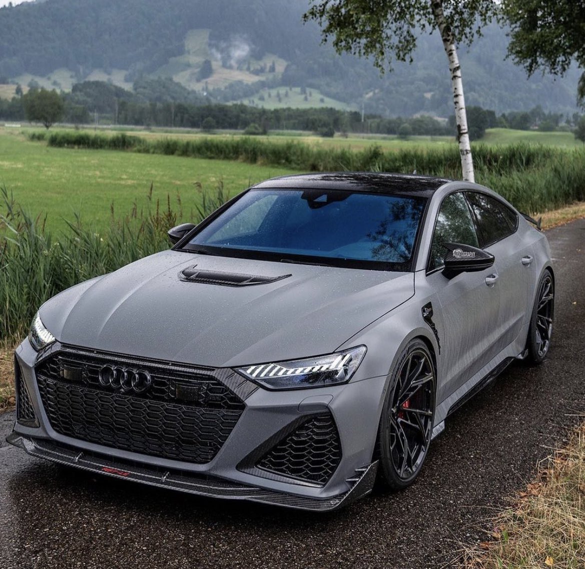 LuxuryCars365's tweet photo. Audi ABT RS7 Legacy Edition 🌧️ https://t.co/Cs35t2TqQT