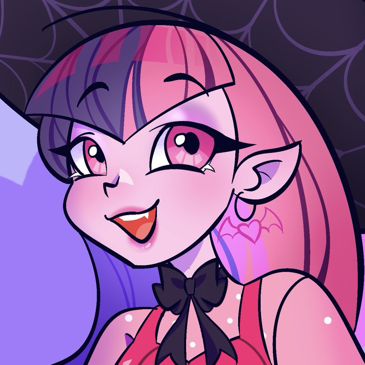 Guess who’s back?
and with a completely new art style :D

here’s a Draculaura fanart for the new year 🩷🦇
#fanarts #MonsterHigh #MonsterHighG3 #Draculaura