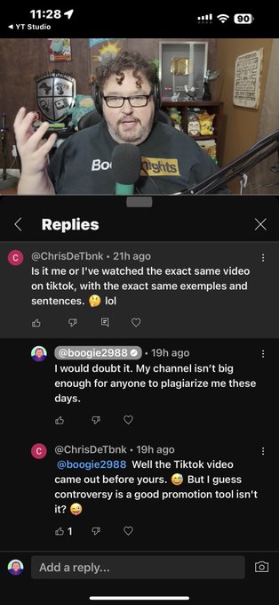 Watch Boogie2988's leaked NSFW photo on TwXstars