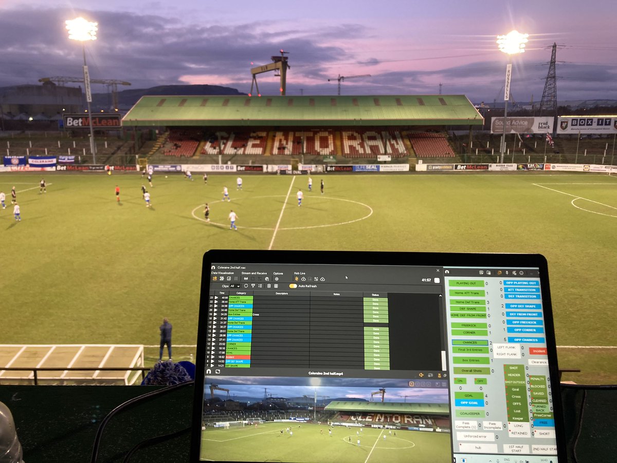 Plenty of goals in new surroundings.  Great chance to test the HUB.  <a href="/AnalysisPro/">AnalysisPro</a> <a href="/Nacsport/">Nacsport</a> theme again to Daniel for the support late on a Friday