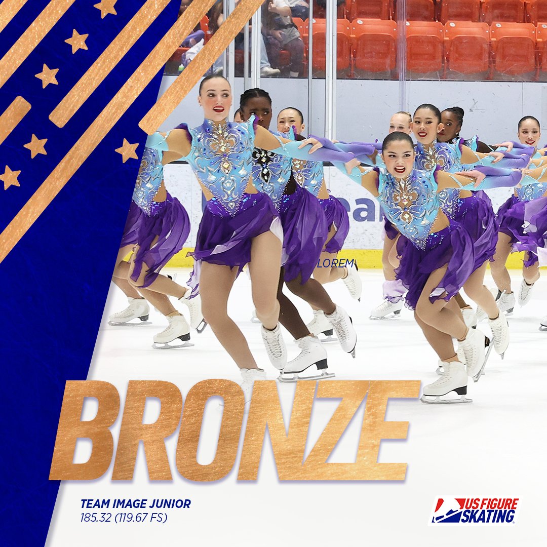 U.S. Junior teams sharing the podium! 🎉🙌

<a href="/ISU_Figure/">ISU Figure Skating</a> x #SynchroSkating