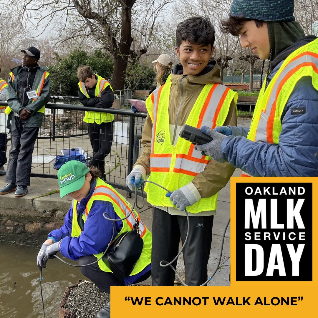 Join us as we come together to celebrate the life of Martin Luther King Jr. through volunteerism! Service events begin this weekend, so find a site near you at hubs.la/Q02ghZ2t0! #OaklandMLK #OaktownPROUD #VolunteerOakland