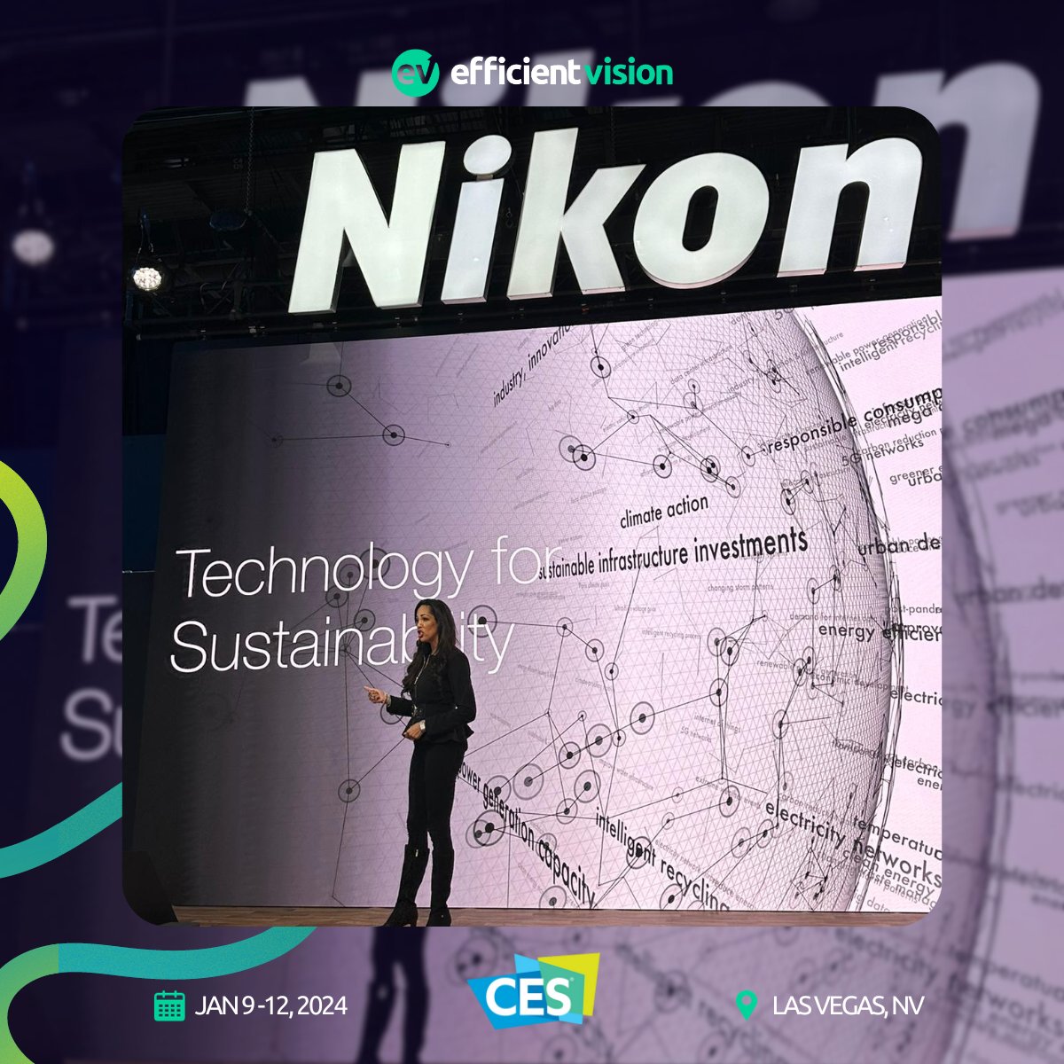 EffvisionTweets's tweet photo. 🌟 A heartfelt thank you to CES for an exceptional experience at #CES2024 in Las Vegas! Engaging with industry leaders and staying at the forefront of tech trends was genuinely insightful.🌐🚀

#CES2024 #TechLeaders #InnovationNetworking https://t.co/UkD2TCwitz