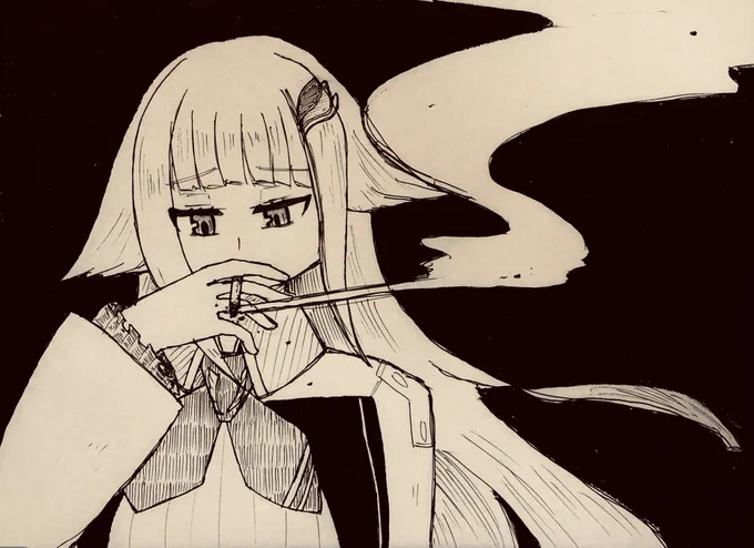 体にピース(害悪
 #タバコの日 