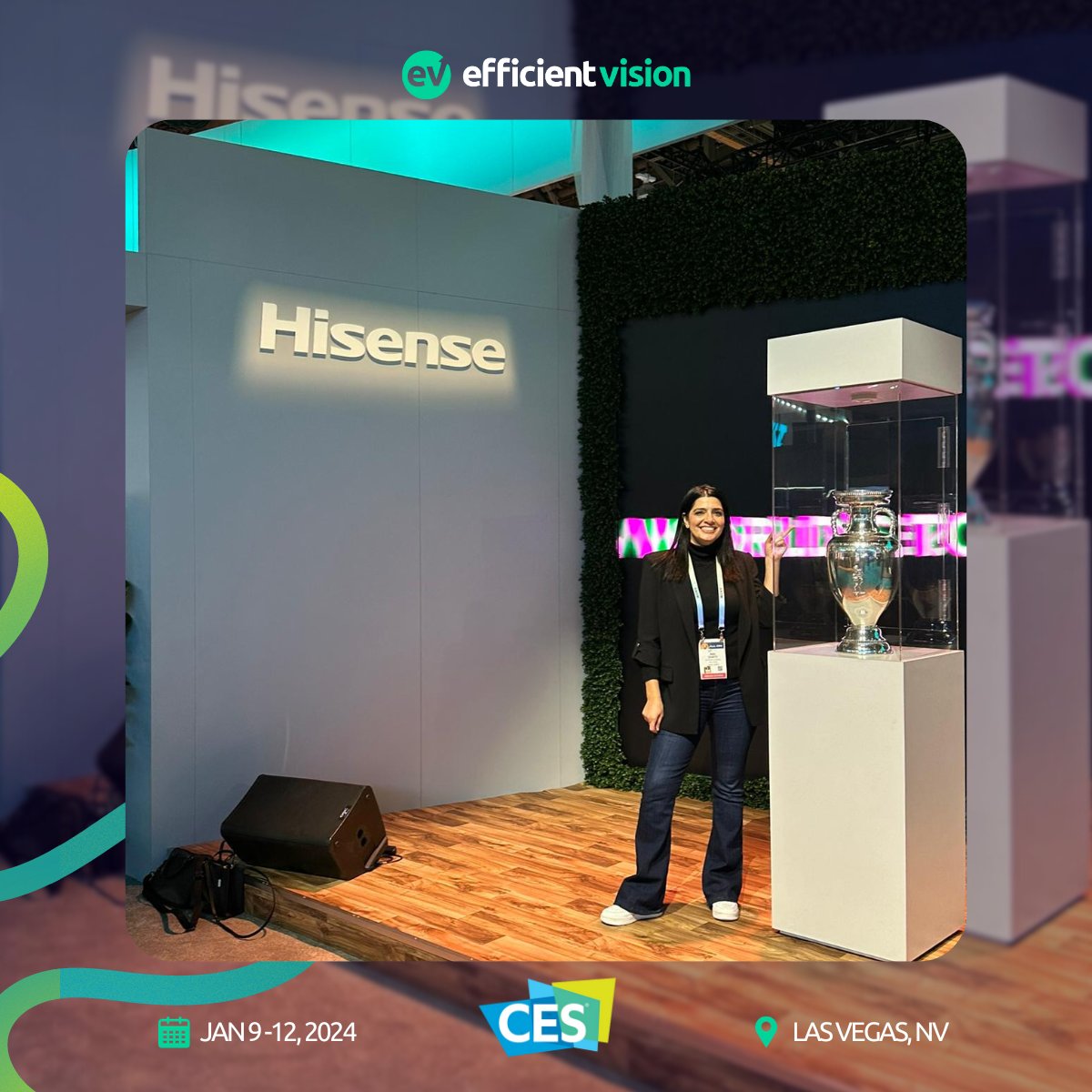 EffvisionTweets's tweet photo. 🌟 A heartfelt thank you to CES for an exceptional experience at #CES2024 in Las Vegas! Engaging with industry leaders and staying at the forefront of tech trends was genuinely insightful.🌐🚀

#CES2024 #TechLeaders #InnovationNetworking https://t.co/D3ewGKwQvK