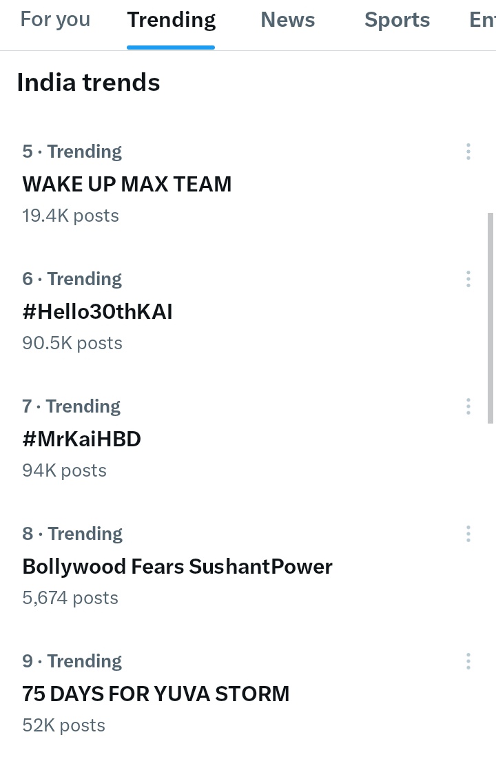 Trending at 5 🔥🔥 WAKE UP MAX TEAM @KicchaSudeep