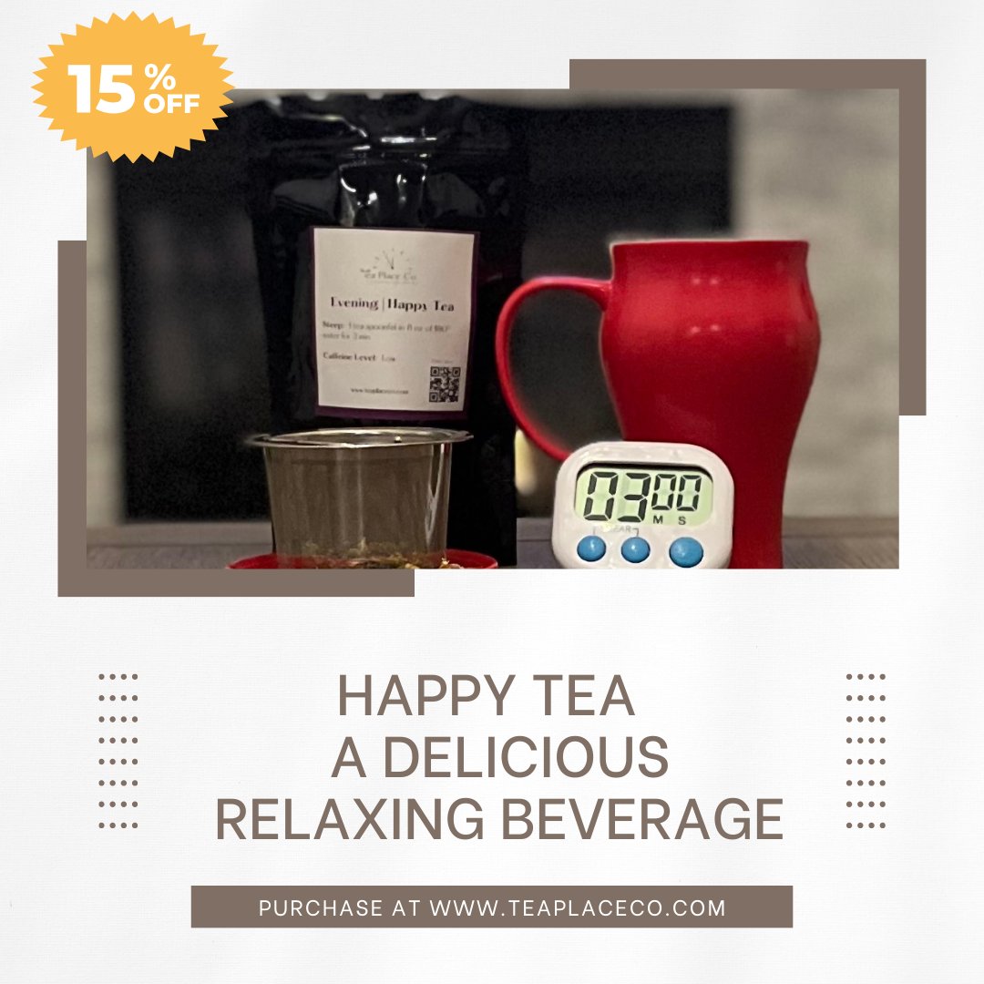 Check out this sensational blend of calming Chamomile, Lemongrass, Ginger, Raspberry Leaf, and Lavender.
 #SpotlightTea #Promotion