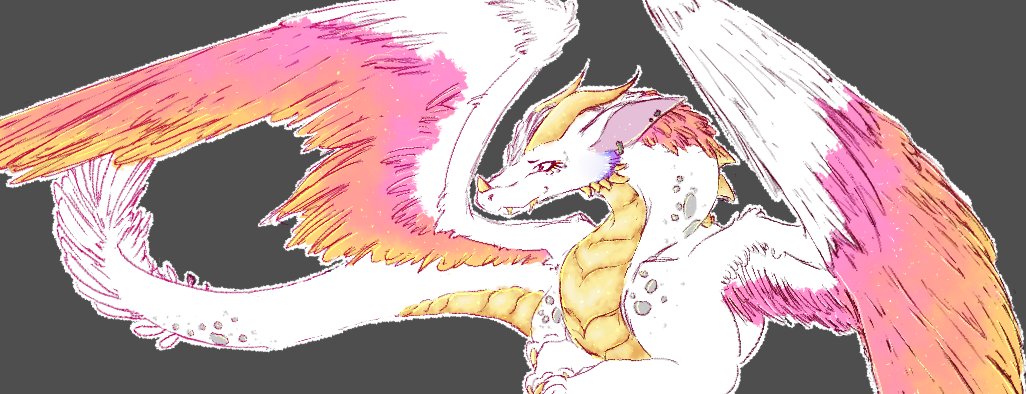 Scrackle272623's tweet photo. Painting some pretty wings for a wip commission for @SoleilTheDerg 

Give me dragons or give me death! Also any Wings Of Fire fans out there?

#artmoots #commsopem #arttradesopen #commission #commissionsopen #commissionth #opencomms #vrchatfurry #wof #dragon #dragonoc #furryart https://t.co/u985MigJA9