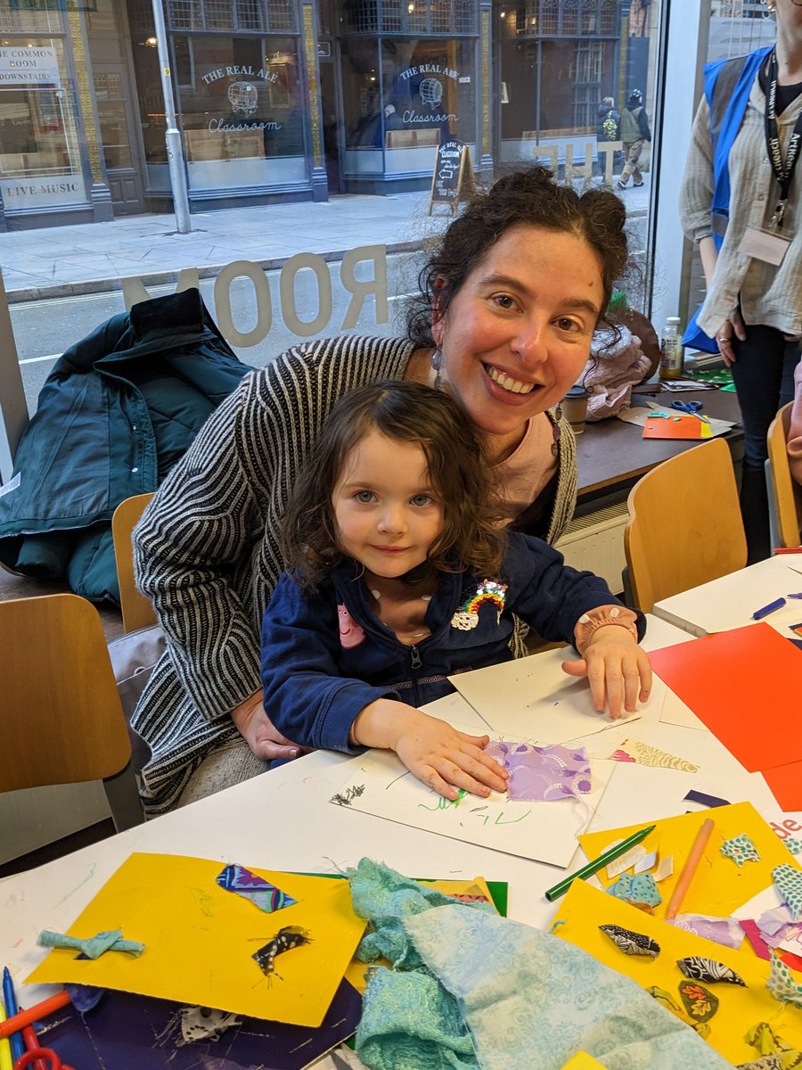 _ArtReach's tweet photo. There have been lots of fantastic creative activities happening today as part of our #Rethread launch - with Weave in Code activities, sequins making with artist @jgradyartist and the Worn Stories exhibition!
Thanks to everyone involved for a fabulous launch day!
#Rethread https://t.co/WNWfXRVgaO