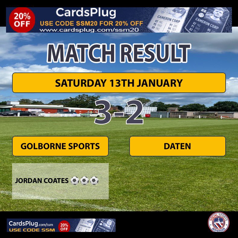 Golborne Sports FC tweet media