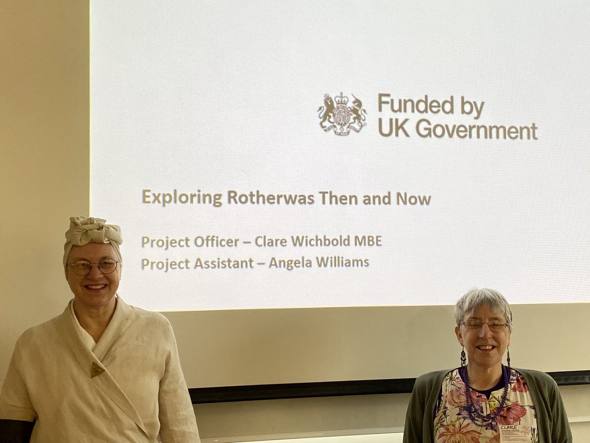 My local history group, Rotherwas Together, launched our new project today 😊 We’ll be finding out more about the workers of #Hereford’s Munitions Factory. @CWichbold @HerefordMuseums @HfdsLibraries 
Funded by the UK Shared Prosperity Fund #UKSPF 🙏
