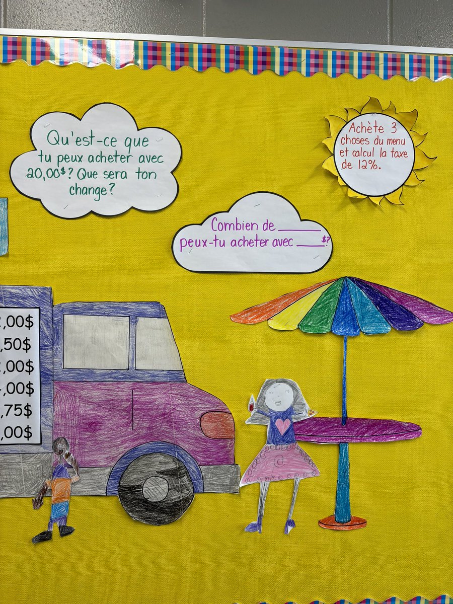 ec_RETSD's tweet photo. Grade 4 math problems! What would you buy if you had $20? https://t.co/QlJPaDK2Os