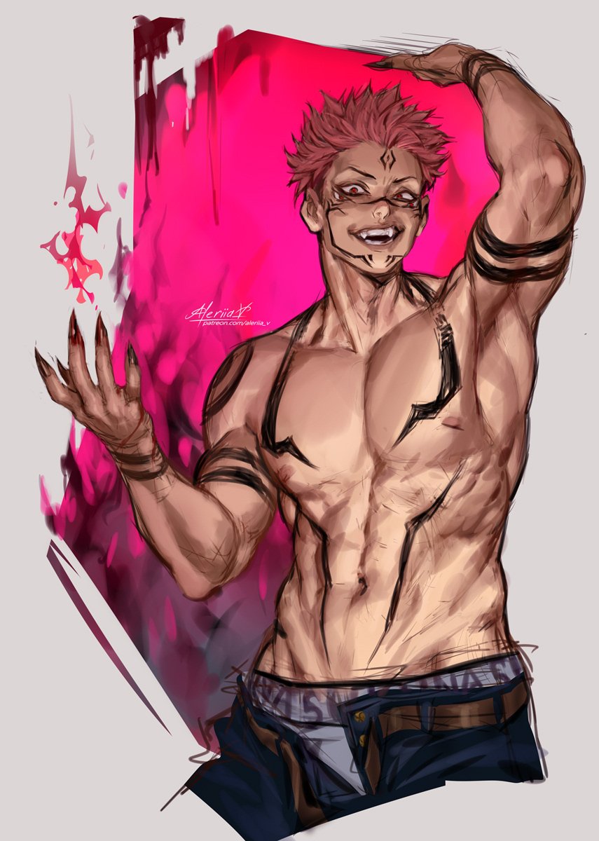 LeraPi_LP's tweet photo. So I think together with shitposts, I'll post here my male chars drawings.
For now, I really enjoy drawing sukuna ohh
Let's see how it'll be in the future https://t.co/MXXCuADEjl