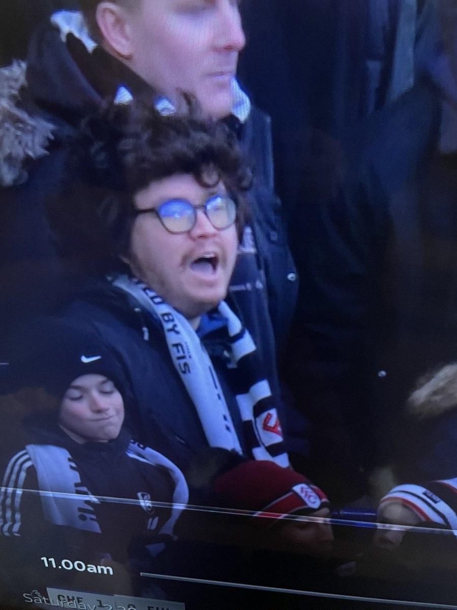 mrgsmith74's tweet photo. @bushontheradio bush at the Fulham game earlier I see!! https://t.co/594v2IeUTO