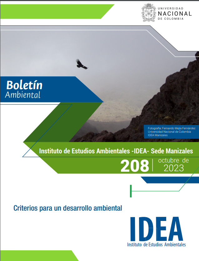 simac_unal's tweet image. Los invitamos a leer el boletín ambiental #208 titulado: "Criterios para un desarrollo ambiental.", siguiendo el enlace en la sección Boletines Ambientales 2023:
idea.manizales.unal.edu.co/boletin-ambien…
#SIMAC