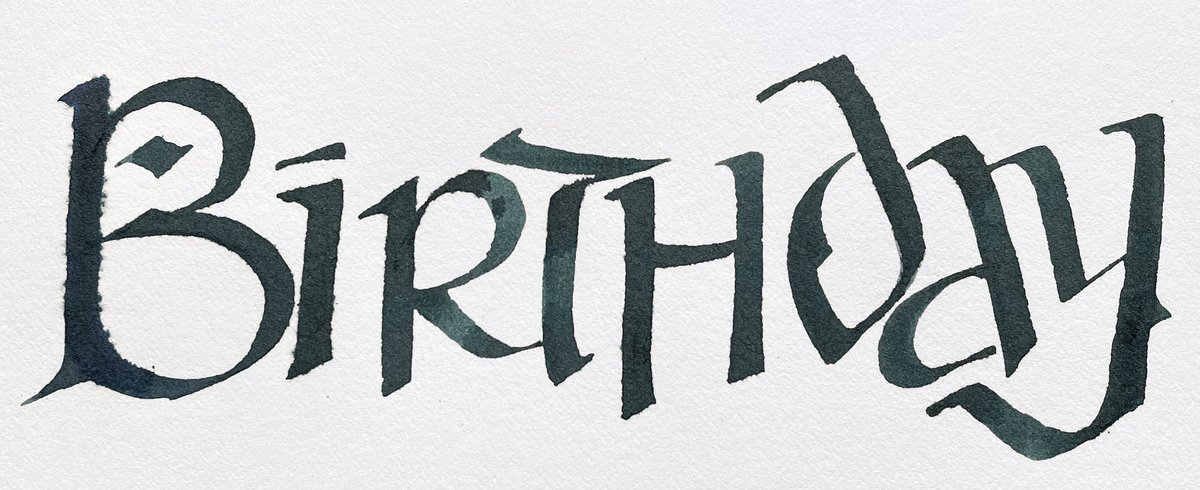 Pitted Nickel ink from Birmingham Pen Co.