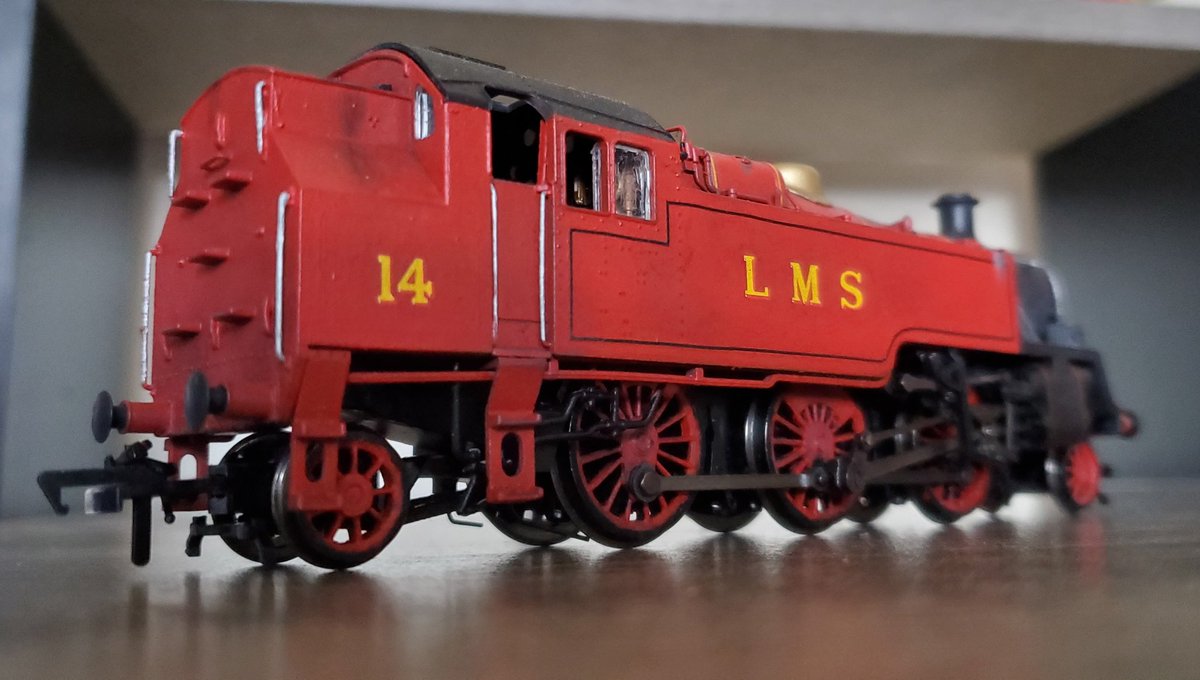 TheSludgeTender's tweet image. &quot;The smell of fish was everywhere. But Arthur was sure he had the most beautiful line on the Island of Sodor.&quot; 

Here is Arthur! I&apos;ve modeled him as a big, powerful 3MT, as he was depicted in his concept art!

#SludgeCon