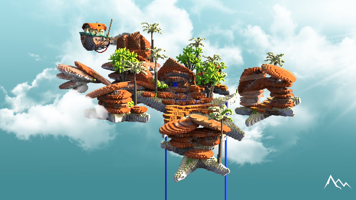 EvershapesMC's tweet photo. ✨A desert of stars✨

A new render of an upcoming map💫🕑
#minecraft建築コミュ #Minecraftbuilds #Minecraft #マイクラ #minecraft建築 https://t.co/xTlZSriKG6