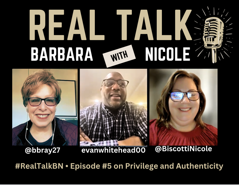 bbray27's tweet photo. Our next guest on #RealTalkBN is @EvanWhitehead00 where we discussed #privilege &amp; #authenticity. 🎙️@BiscottiNicole and I cannot wait to post this episode soon. The conversations were amazing!! 🎉
Thank you, Evan!!

Look for Episode #5 next week at https://t.co/aaVek9DOPB https://t.co/NafZ35Is4F