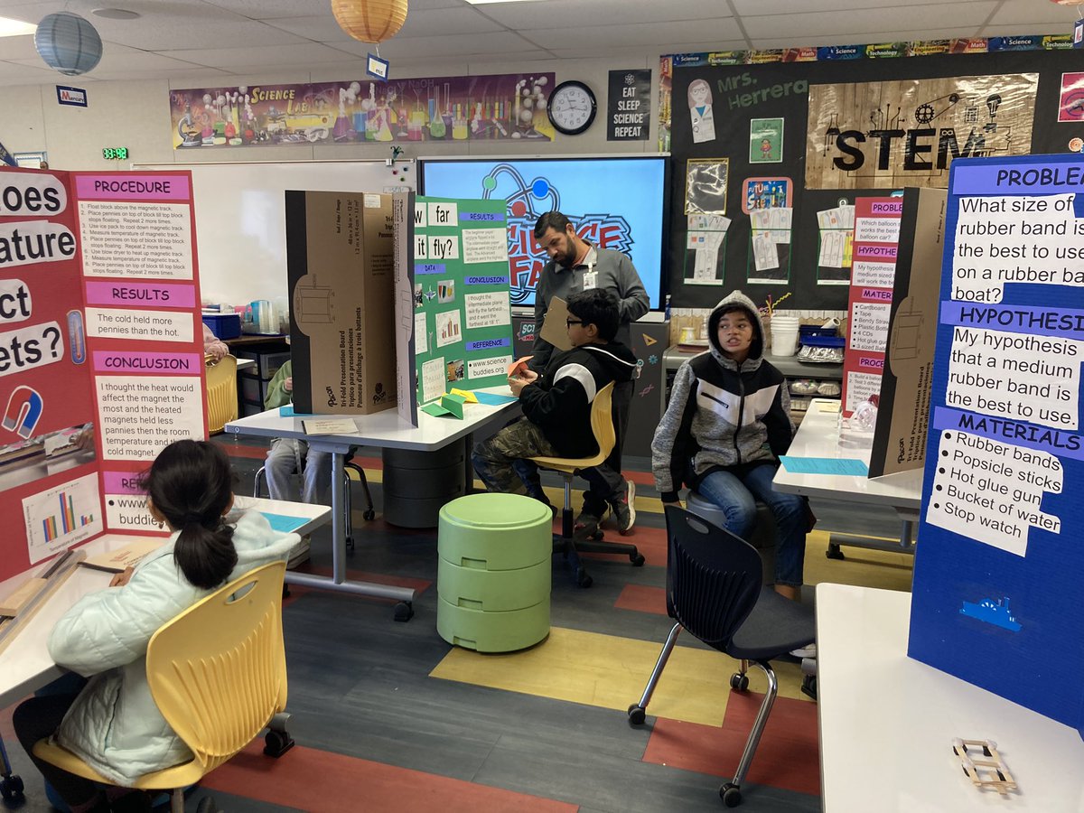 Our McKinley Mustangs have been working hard on their science projects this past month. We want to congratulate all of our winners after Friday’s judging! <a href="/Team_BCSD/">Bakersfield City School District</a> #doitformckinley #STEM #tomorrowsinnovators